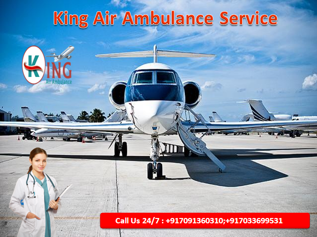 King Air Ambulance medical setup